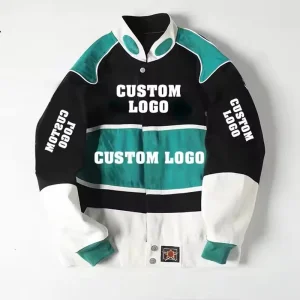 OEM Custom Design Embroidery Mens Bomber Jacket