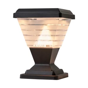 Yaye 25 Anos Fabricante de Painéis Solares 30W Iluminação Decorativa de Jardim LED Solar à Prova d'Água para Cerca de Pilar RGB 3 Anos de Garantia Controle Remoto 1000PCS Estoque