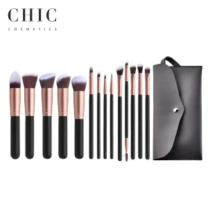Wooden Handle Brush Set