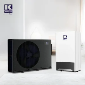 Cold Climate Commercial Domestic Use Hot Water Evi DC Inverter Dhw CE 6kw 14kw Air to Water Air Source Split Type Heat Pump