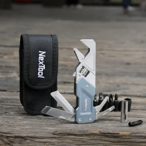 Factory Wholesale DIY Steel Outdoor Compact Multitool Pliers Lightweight Foldable Crimping OEM Combination Pliers