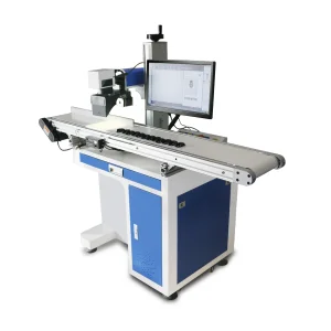 20W /30W High Precision Camera Vision Positioning Fiber/CO2/UV Laser Marking Machine CCD Visual Automatic Detection
