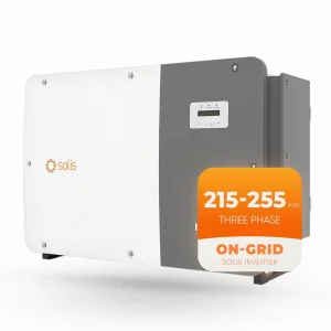 Solis Sine Wave Inverter Three Phase Grid Tied Inverters 215 - 255kVA 1100V Max PV Input High Quality for High Power Solar Panels