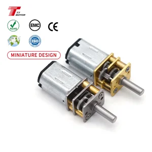 OEM Custom Dc Small Micro Electric Motor 3V 6V 12V 12mm Spur Gearbox N20 DC Motor