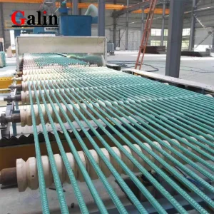 Steel Bar / Rebar Epoxy Powder Coating Spraying Line Automatic System