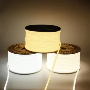 Outdoor Waterproof IP67 COB LED Strip 220V/110V High Voltage Solderless Architectural Lighting Strip Smart Strip Lights