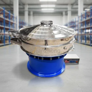 Flour Vibration Sifter Machine Coffee Fine Powder Sifting Animals and Plants Gel Anti-Sticking Ultrasonic Screening Machine
