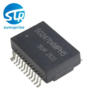 5kv Isolation LAN Transformer and Pass Surge 6kv K21-2.1.1b Surge with EMC Filter