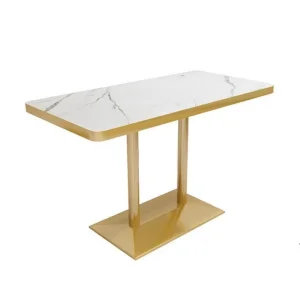 Resin Epoxy Table Top High Glossy Tea Table Dining Table Coffee Table Stainless Steel Metal Living Room Nesting Side End Small Table with Tempered Glass