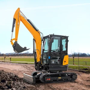 Excavadora mini asequible pequeña de conducción hidráulica de bajo precio de China Se10