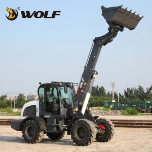 China Wolf WL825T CE/ISO Multi-Attachment with Euro5 Motor 2.5 T/Ton Telescopic End Loaders Price for Boom/Farm/Construction/Garden/Front