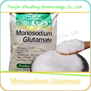 Food Additive High Purity 99% CAS 142-47-2 Monosodium Glutamate Msg