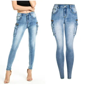 Calças Jeans Retas Duráveis