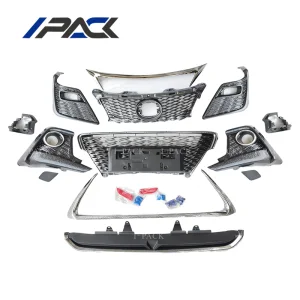 Kit de Carro de Peças de Reposição I-Pack Auto para Para-choque Frontal e Para-choque Traseiro para Lexus CT200 CT200h 2011-2017 Atualizar para 2020
