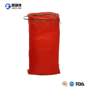 Drawstring Packaging Onion Potato Tomato Vegetable Fruit Firewood Seafood Packing Mesh Bag