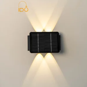 Warm White Solar Wall Lights