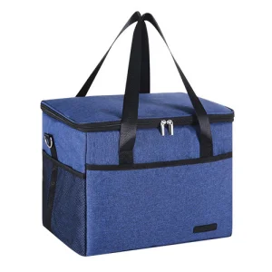 Bolsa Térmica Aislada / Bolsa de Almuerzo Térmica con Base Reforzada para el Transporte de Alimentos y Bebidas