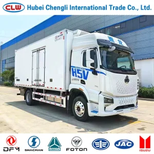 Dongfeng Liuqi Chenglong Refrigerated Truck Intercity Logistics Distribution Vehicle Frozen and Fresh Food Transport Vehicle with a Capacity of 10 Tons