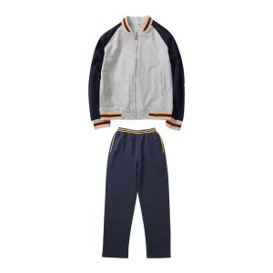 Conjunto de ropa deportiva de manga larga elegante para niños - Conjunto de béisbol para niños