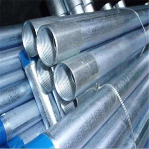 1/2 3/4 1"2"1.5" ASTM Pre-Galvanized Hot-DIP Galvanized Seamless Round Steel Pipe for Construction Industry Pipes