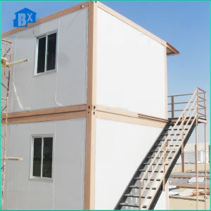 Adaptable Temporary Shipping Prefabricated /Prefab Container Office with Engineer-Directed Installation