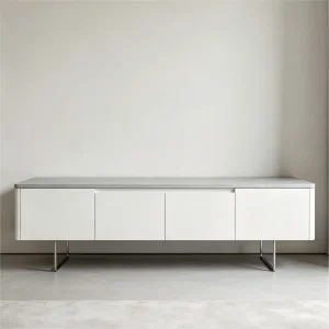 Modern Luxury Style Wood Media Console