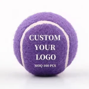 Custom Logo Tennis Balls for Dogs High Bounce Squeaky