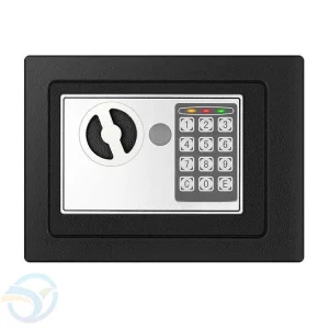 Personal Security Mini Safe with Electronic Code Lock and Steel Metal Construction