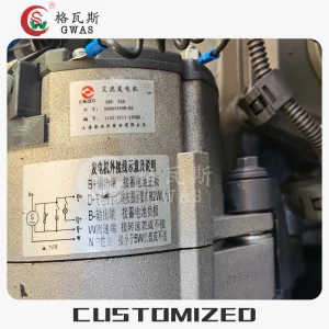 مولد غاز صامت صديق للبيئة 30kVA 400V 50Hz انبعاثات نيتروجين منخفضة للمدرسة