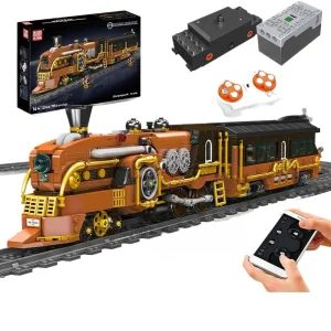 Steampunk Train Blocks