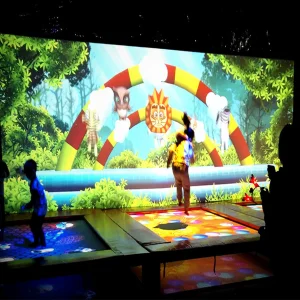 Cheap Custom Wholesale Indoor Projection Interactive Trampoline for Kids Fitness, Sports, and Educational Play Zones