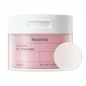 Oil-Free Collagen Gel Serum with Hyaluronic Acid - Pore Minimizing Elasticity Boosting Refreshing Moisturizer for Sensitive Skin