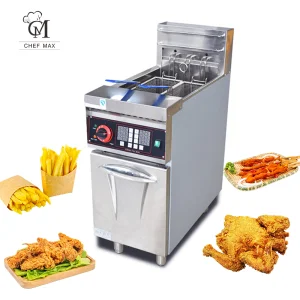 Chefmax 9000W Electric Double Tank Deep Fryer