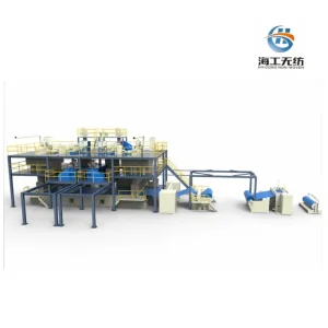 China Spunbond PP Non-Woven Fabric Production Machine Line