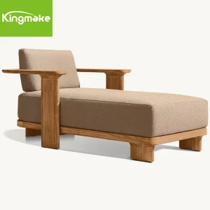 Luxury Outdoor Furniture Poolside Sun Lounger Garden Paito Terrace Teak Chaise Lounge