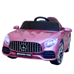 Unisex Ride-On Toy Car for 2-7 Years Electric With Remote Control 12V Battery Power 4 Wheels Vehicle