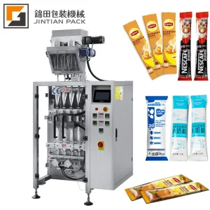 High Speed Multi Lane Stick Sugar Packing Coffee Powder Stick Filling Automatic Packaging Machine