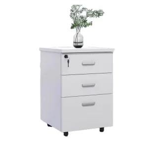Top Rated 3 Drawer Steel Mobile Pedestal Cabinet