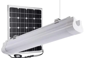Iluminação Solar de Bateria de Alta Qualidade 90cm Luz LED Longa para Exterior, Iluminação Tri-Proof Solar para Iluminação de Rua, Caminho e Estacionamento