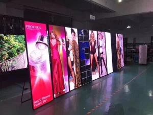 Floor Stand Indoor Poster Digital Signage Mirror LED Display Module