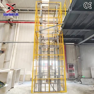 Hydraulic Freight Elevator Platform Lift for Industrial Warehouse Goods