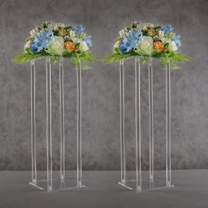 Acrylic Flower Stand Party Decor
