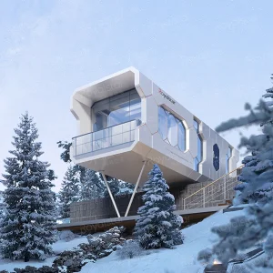 Portable Foldable Space Capsule House R38 Office Hotel Chalet Deluxe Camp Module Room Moveable Water Proof