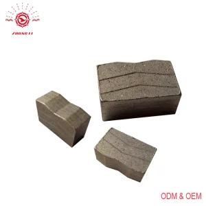 Segmento de diamante de buena calidad para sierra, segmento de granito