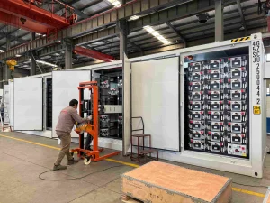 BESS 1MWh 2MWh Lithium Ion Batteries Container BESS Solar System Battery BMS PCS Power Energy Storage