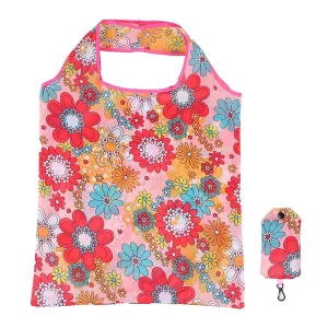SJ-GB2047 Portable Cartoon Animal Printing Grocery Bag Reusable Folding Shopping Bag Eco-friendly Supermarket Tote Bags