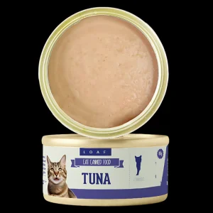 Premium Grain-Free Cat Wet Food in Can Tuna + Snapper, High Protein, ISO/Ifs/Cfia Certified, 2 Years Shelf Life