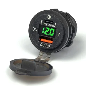 Waterproof Marine USB Charger 12V USB QC3.0 Car Charger Socket