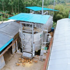 Fully Automatic Compost Machine for Sustainable Poultry Waste Management