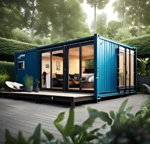 Prefabricated Expandable Steel Structure Container House for Site Office and Labor Camp with Toilet